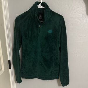 The North Face Women's Dark Green Teddy Jacket